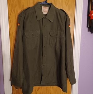 German military uniform shirt